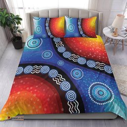 Bedding Set - Aboriginal Color Dot Painting