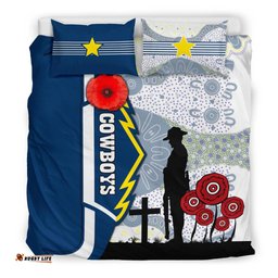 Cowboys Bedding Set North Aboriginal Anzac Day
