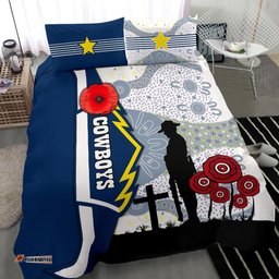 Cowboys Bedding Set North Aboriginal Anzac Day