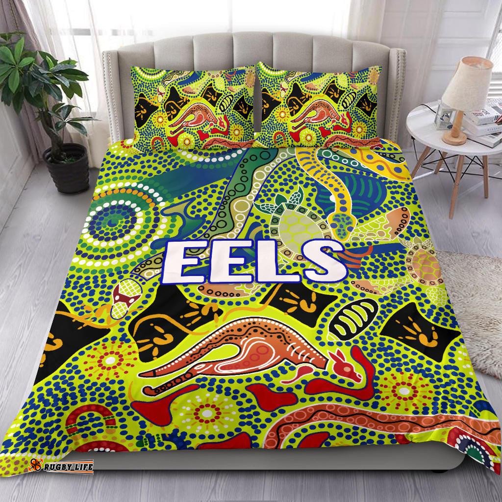 Parramatta Bedding Set Eels Unique Indigenous