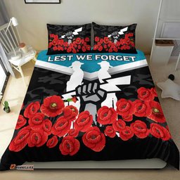Port Adelaide Power Anzac Day Indigenous Art Bedding Set -
