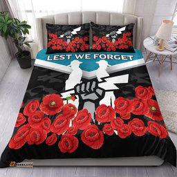 Port Adelaide Power Anzac Day Indigenous Art Bedding Set -