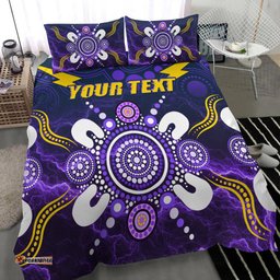 Custom Personalised Storm Indigenous Bedding Set Melbourne