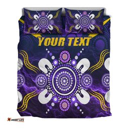 Custom Personalised Storm Indigenous Bedding Set Melbourne