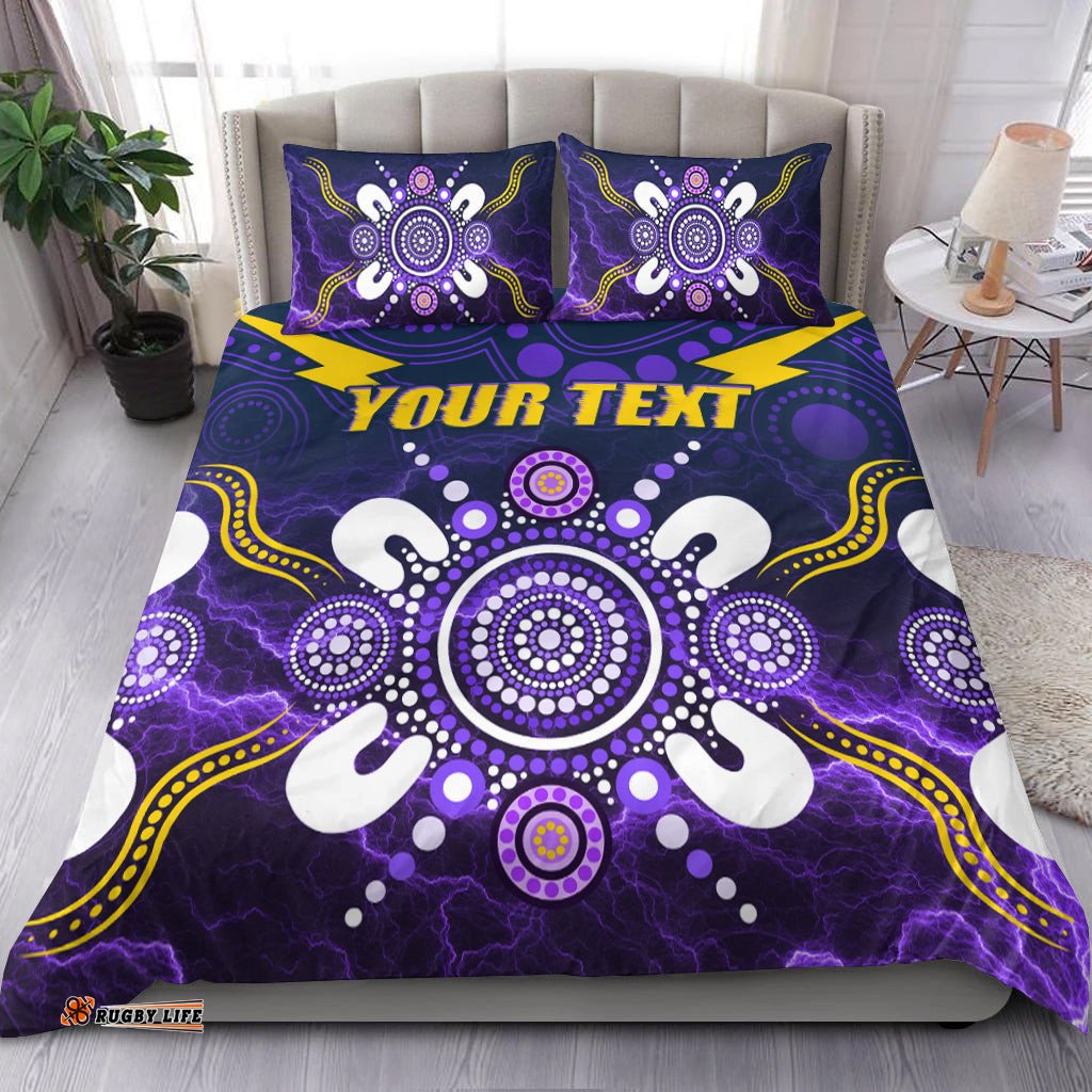 Custom Personalised Storm Indigenous Bedding Set Melbourne