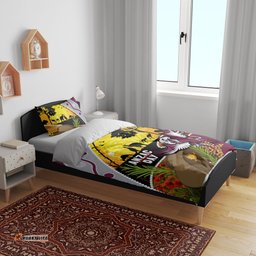 Eagles Rugby ANZAC Day Bedding Set Silvertails Rosemary Starry Night