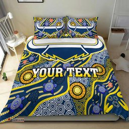 Custom Personalised Cowboys Bedding Set North Queensland Indigenous