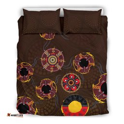 Hawthorn Bedding Set Hawks Indigenous - Brown