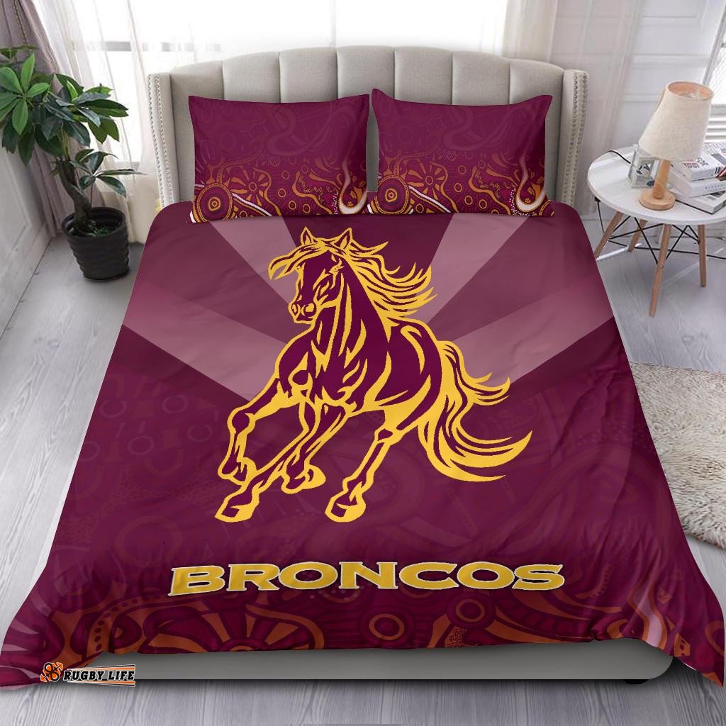 Brisbane Broncos Indigenous Bedding Set