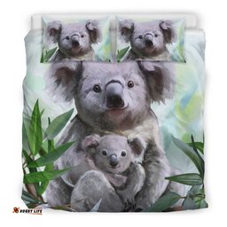 Bedding Sets - Koala Bed Family Happy Painting Sets