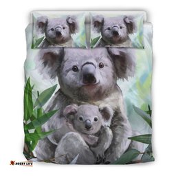 Bedding Sets - Koala Bed Family Happy Painting Sets
