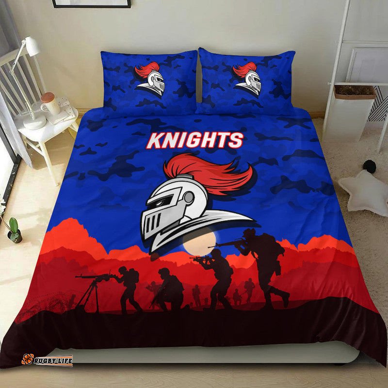 Newcastle Knights ANZAC 2022 Bedding Set Simple Style