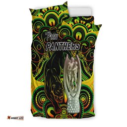 Penrith Panthers Bedding Set 2021 Indigenous Premiers Trophy