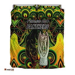 Penrith Panthers Bedding Set 2021 Indigenous Premiers Trophy