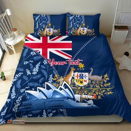 Personalised Happy Australia Day 26 January Bedding Set