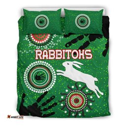South Sydney Rabbitohs Indigenous Bedding Set Country Style
