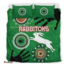 South Sydney Rabbitohs Indigenous Bedding Set Country Style