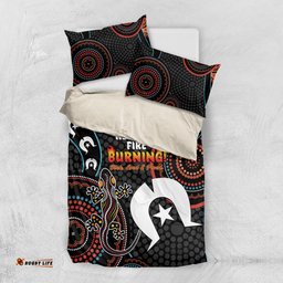 NAIDOC Week 2024 Bedding Set Keep The Fire Burning Indigenous Art