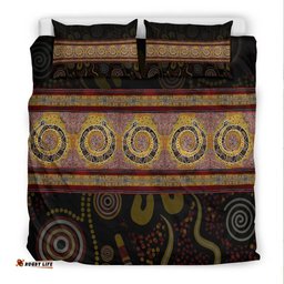 Australia Bedding Set - Snake Dot Panting Art