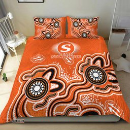 Perth Scorchers Bedding Set - Aboriginal Art -