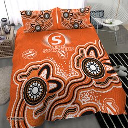 Perth Scorchers Bedding Set - Aboriginal Art -