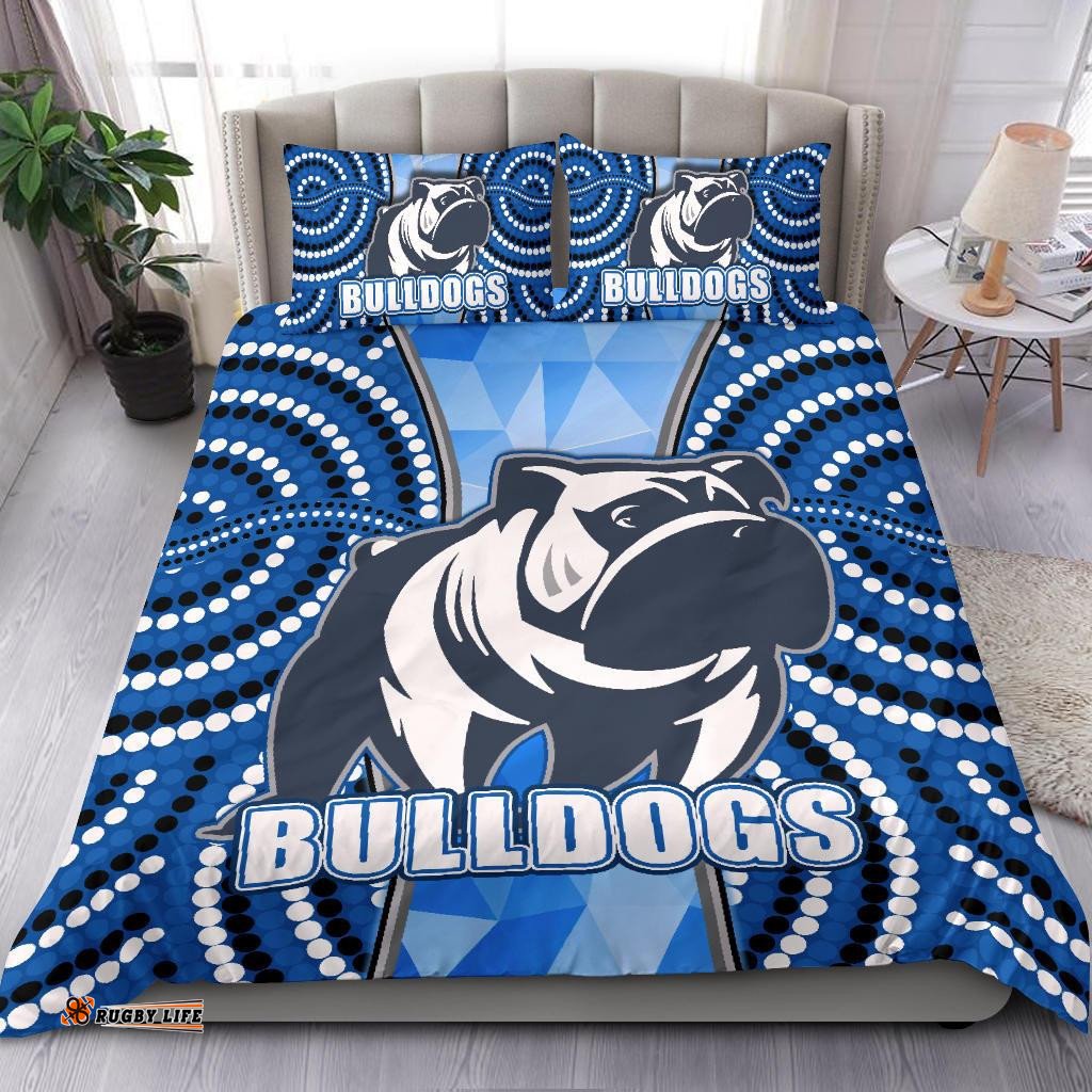 Bulldogs Bedding Set Indigenous Snappy