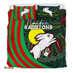 Rabbitohs Naidoc Week Bedding Set Indigenous Version Special
