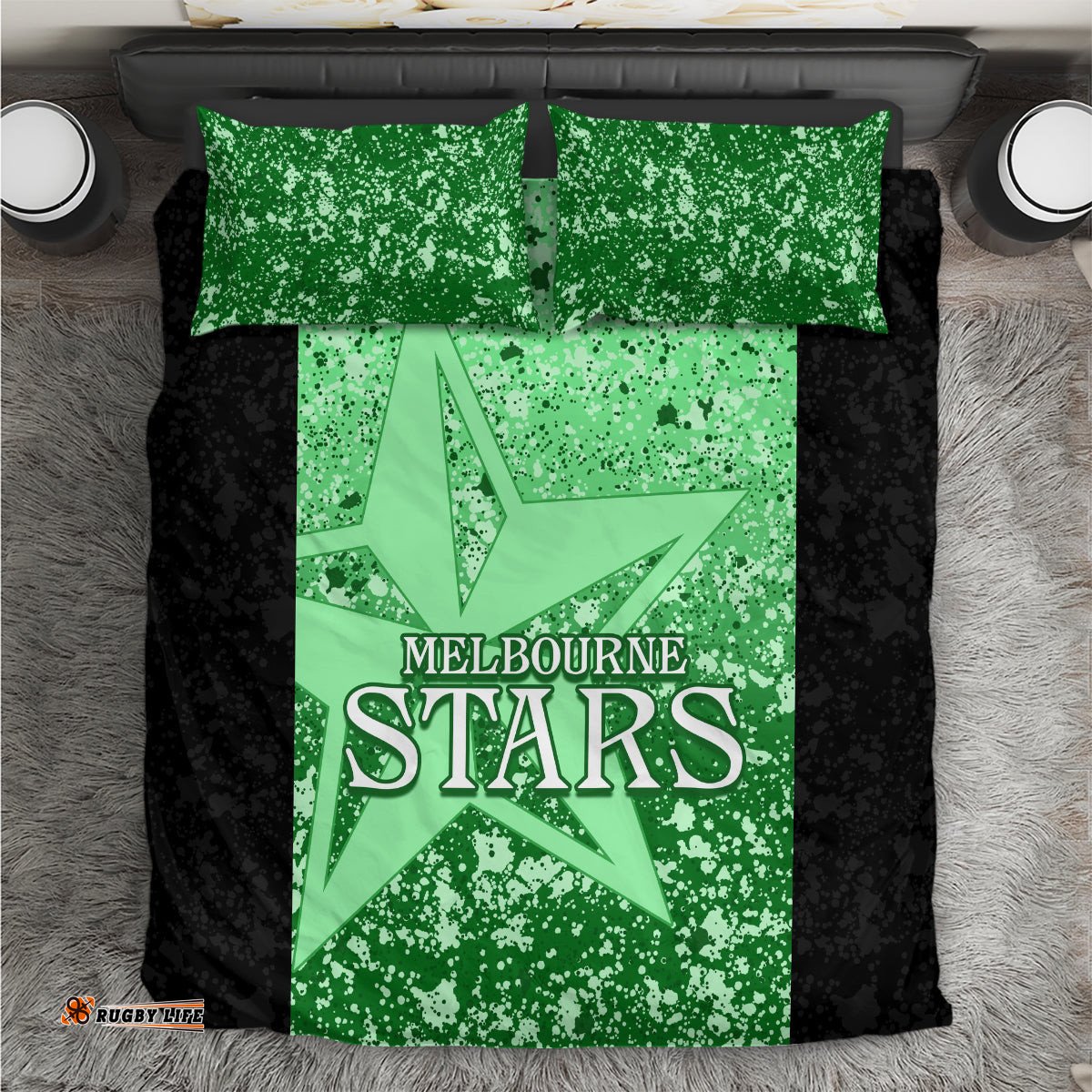 Melbourne Stars Custom Bedding Set BBL Cricket Team 2024