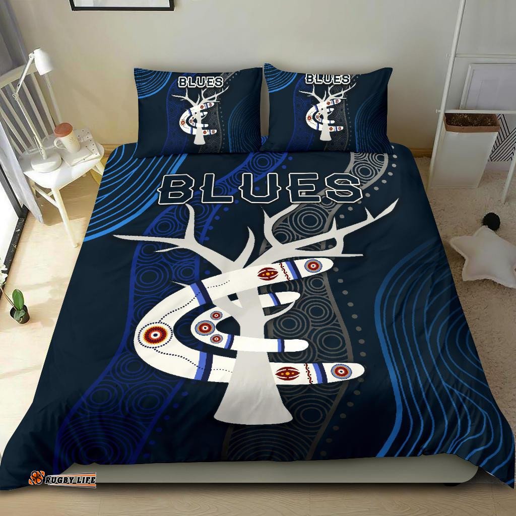 Carlton Bedding Set Blues Free Style Indigenous