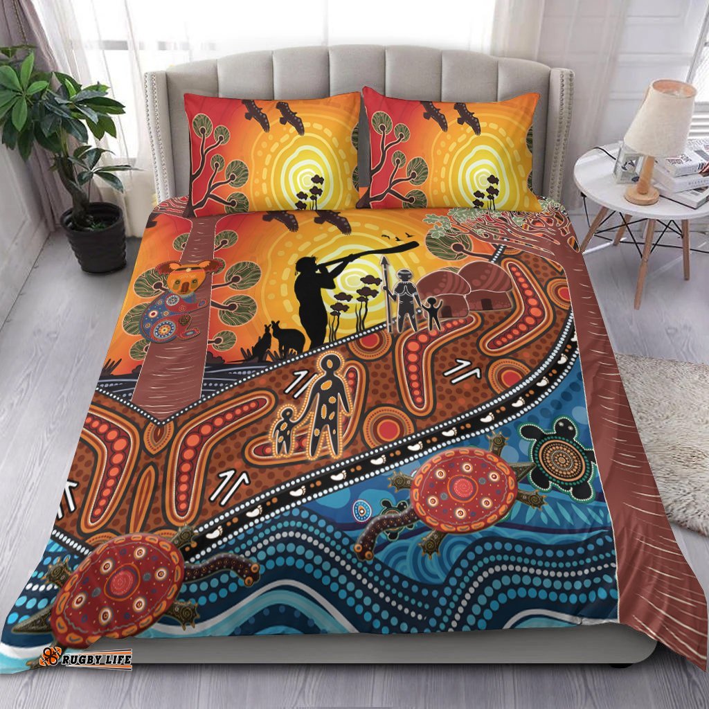 Aboriginal Bedding Set - Aboriginal Life