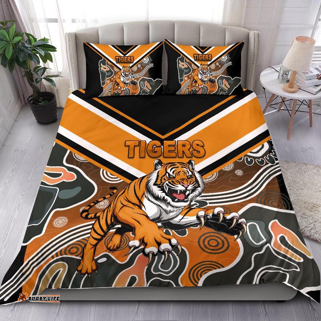 Wests Bedding Set Tigers Indigenous