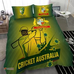 Cricket Bedding Set - Australian Cricket National Color