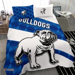 Bulldogs Bedding Set Sporty Style