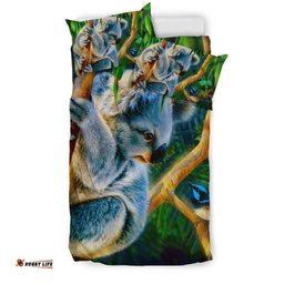 Bedding Set - 3D Koala Bedding Set - Koala Aussie Greeting