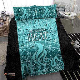 Brisbane Heat Custom Bedding Set BBL Cricket Team 2024