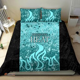 Brisbane Heat Custom Bedding Set BBL Cricket Team 2024