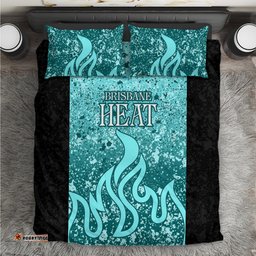 Brisbane Heat Custom Bedding Set BBL Cricket Team 2024