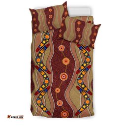Aboriginal Bedding Sets, Boomerang Patterns Circle Art