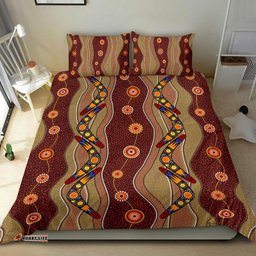 Aboriginal Bedding Sets, Boomerang Patterns Circle Art