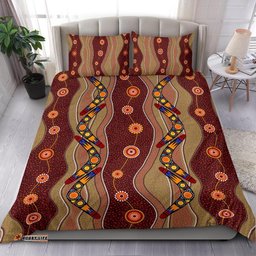 Aboriginal Bedding Sets, Boomerang Patterns Circle Art