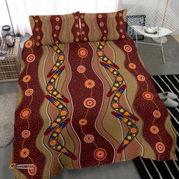 Aboriginal Bedding Sets, Boomerang Patterns Circle Art