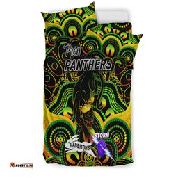 Penrith Panthers Bedding Set 2021 Indigenous Premiers The King