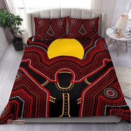 Aboriginal Personalised Bedding Set - The Sun Always Shines