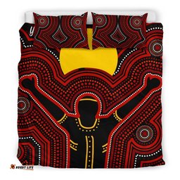 Aboriginal Personalised Bedding Set - The Sun Always Shines