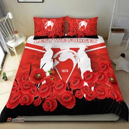 Sydney Swans Anzac Day Indigenous Art Bedding Set -