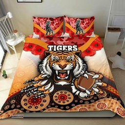 Tigers Bedding Set Wests Anzac Day Special version