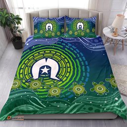Torres Strait Islanders Bedding Set - Aboriginal Turtle