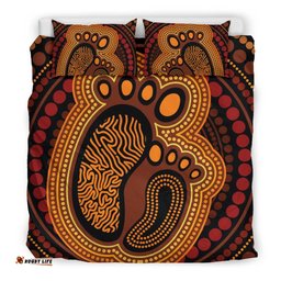 Aboriginal Bedding Set - Aboriginal FootPrint