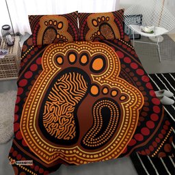 Aboriginal Bedding Set - Aboriginal FootPrint
