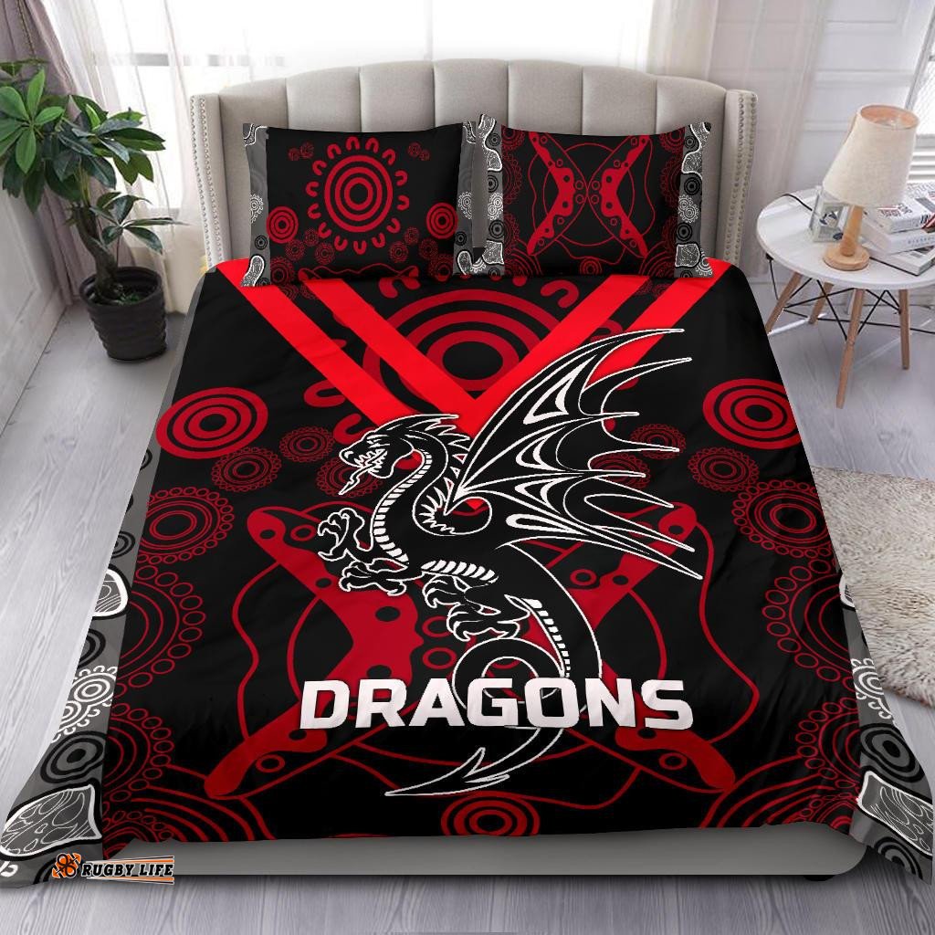 Dragons Bedding Set St. George Aboriginal